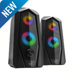 USB Gaming Stereo Speakers With Amazing Sound & Lighting
