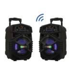 Mini TWS Portable Bluetooth Speaker With Multi-Colored Flashing Lights - Image 5