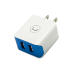 Lightweight Dual USB Wall Charger Block