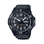 Casio Diver Style 10 Bar Resistant Sports Watch with Black Face