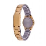 Casio Quartz Wrist Watch in Gold with Black Face - Image 4