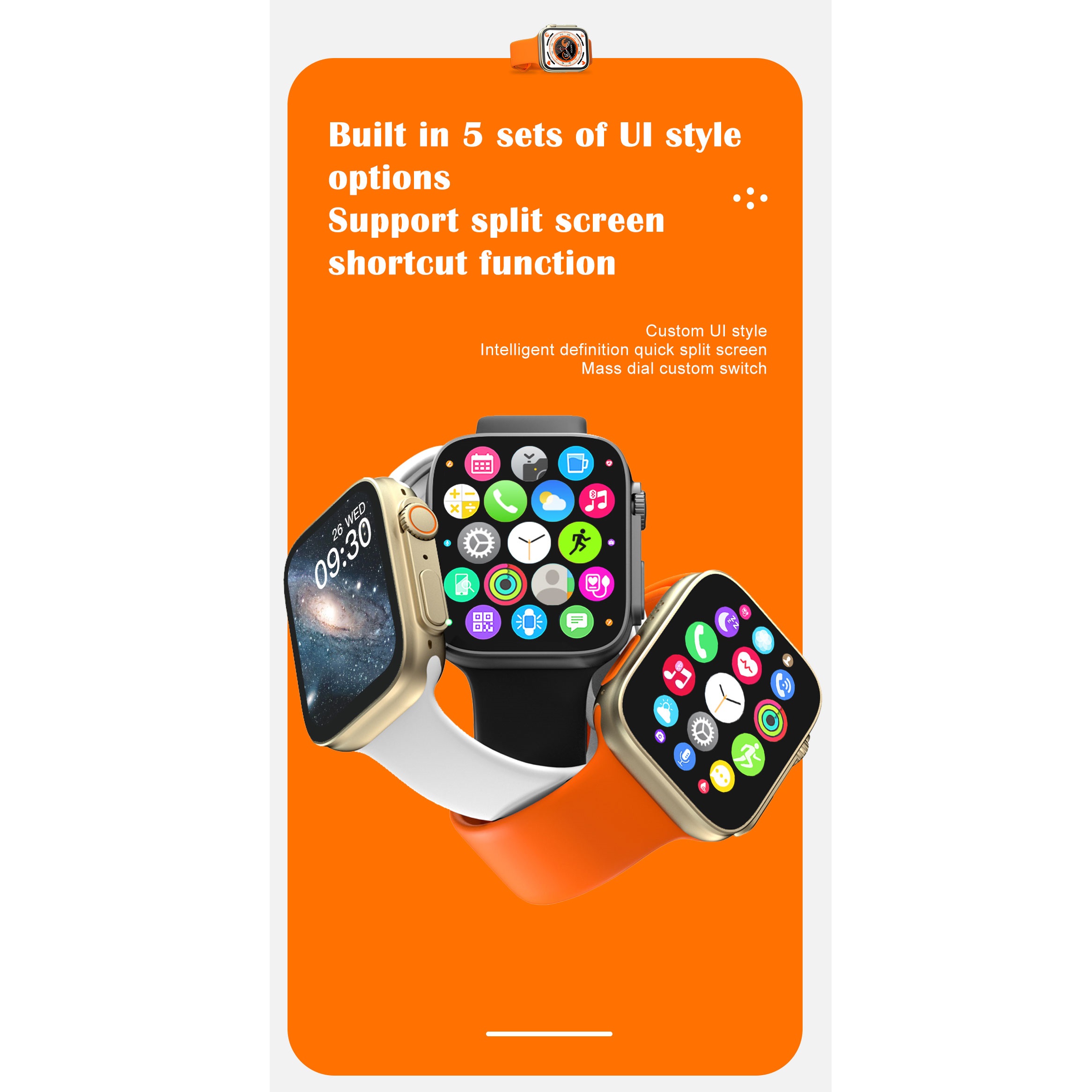 Ultra Smart Watch Men Sports Series 8 - Image 1