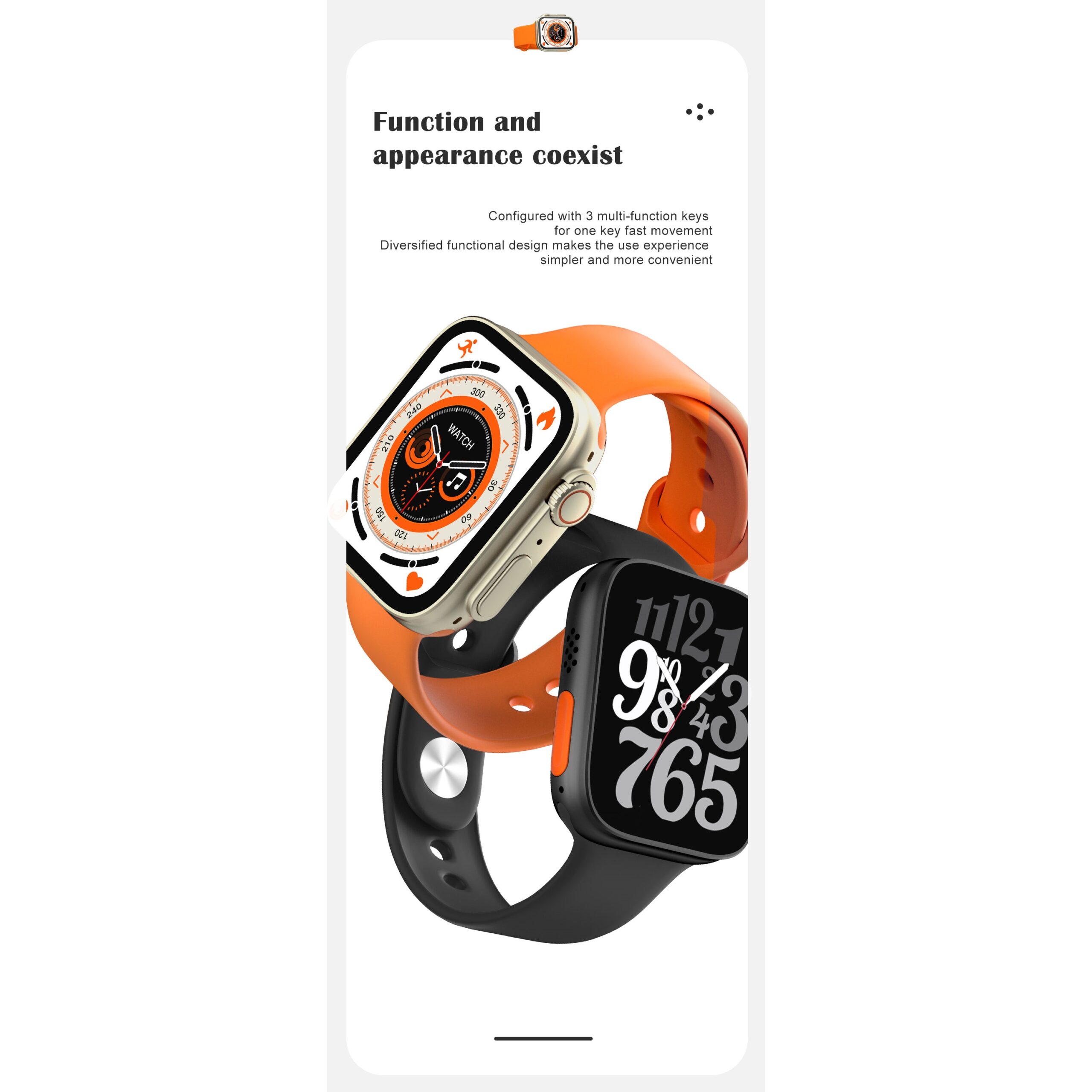 Ultra Smart Watch Men Sports Series 8 - Image 5