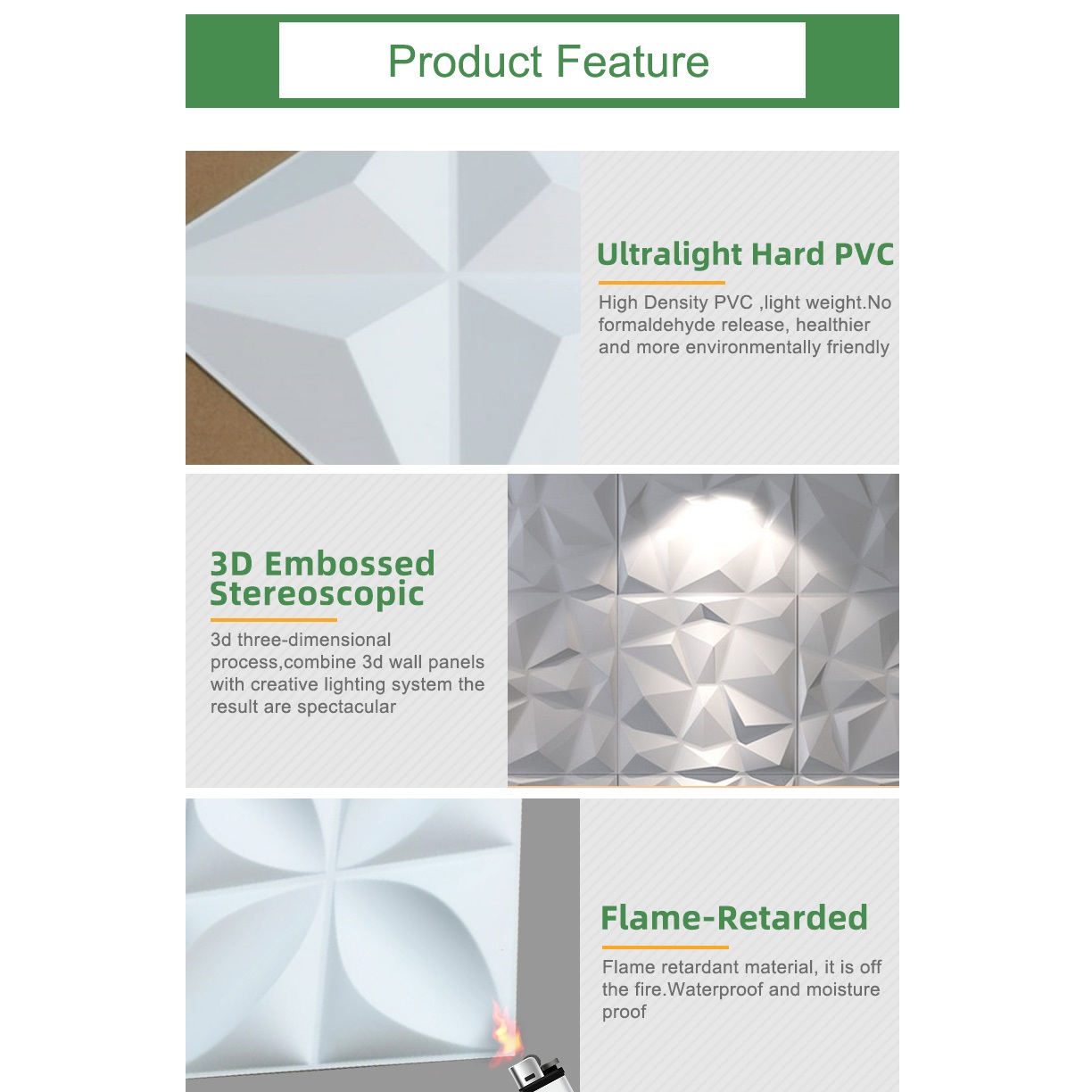 Decorative Colorful 3D Wall Tiles - Image 4